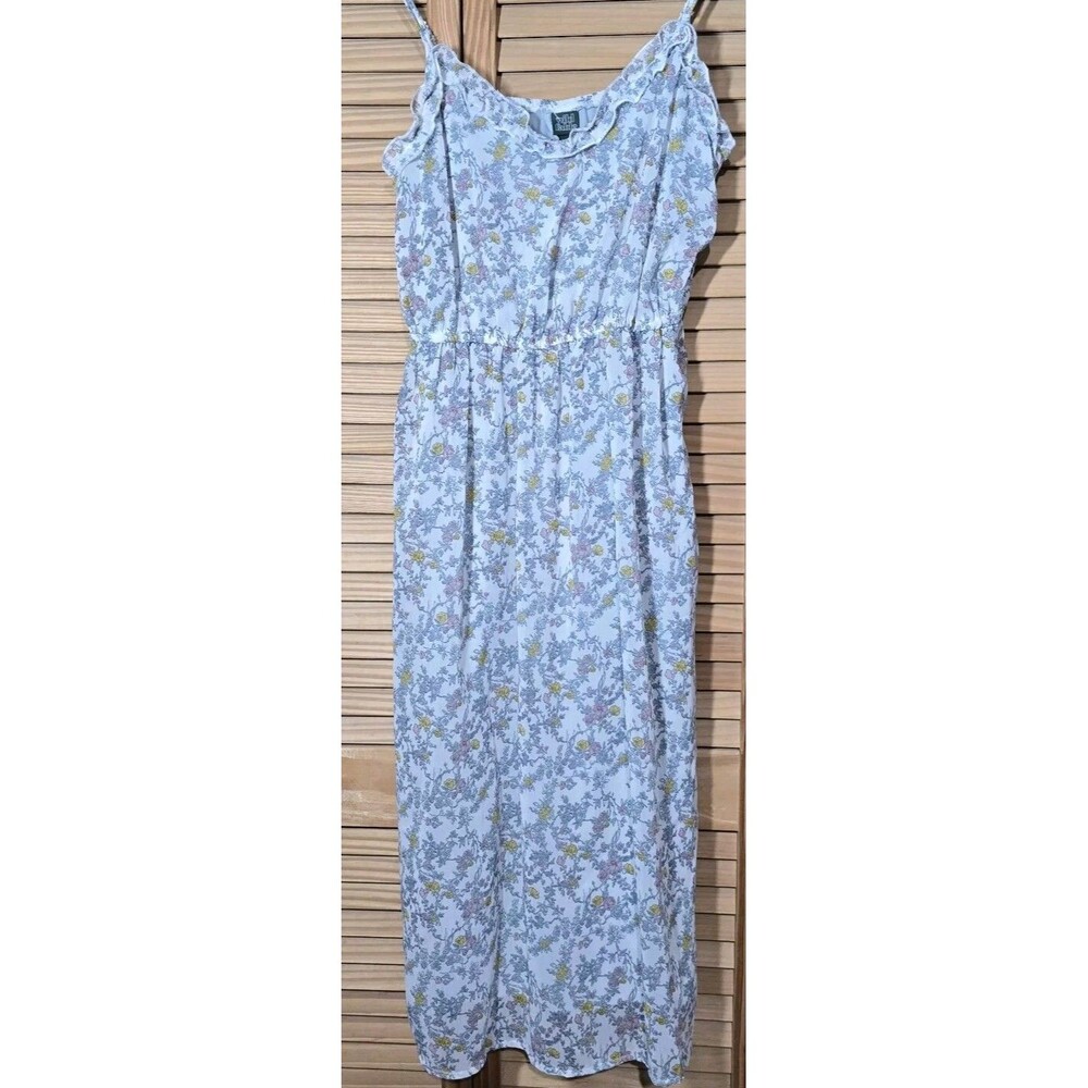 Wild Fable Women's Midi Slip Dress Xs Floral Fairygoth Feminine Boho. C92